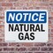 Signmission Natural Gas OSHA Notice Sign, Plastic, 10in W x 7in L, 2PK OS-2PACK-NS-P-710-L-14313 - alternate 6